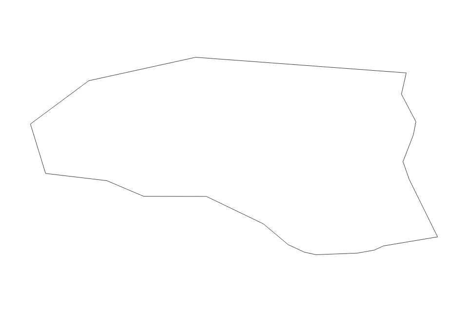Mapa de Hoče-Slivnica, Slovenia de tipo contorno para Europa, con contorno con límites limpios.