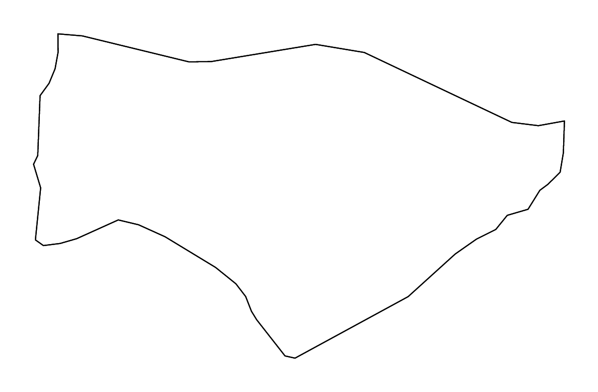 Carte de contour de Kranjska Gora, Slovenia avec rivières.