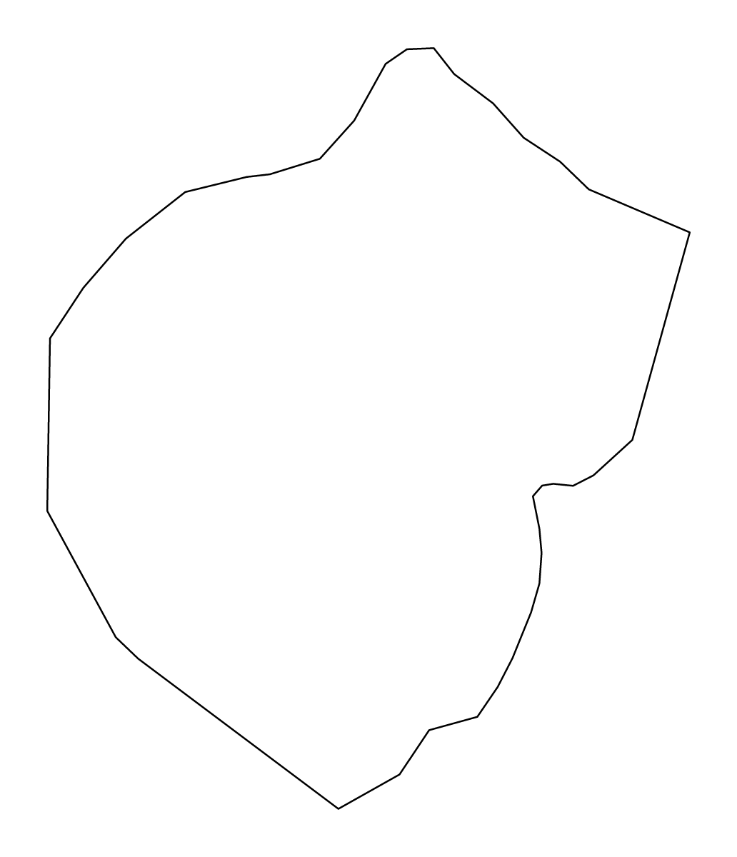 Carte de contour de Mirna Peč, Slovenia.