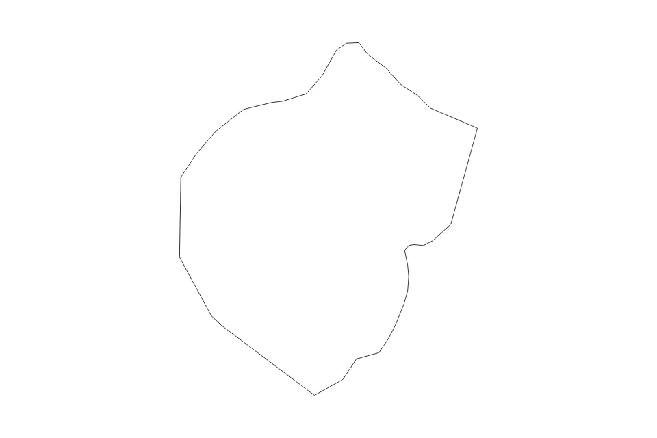 Carte de Mirna Peč, Slovenia de type contour pour Europe, montrant contour avec des limites nettes.
