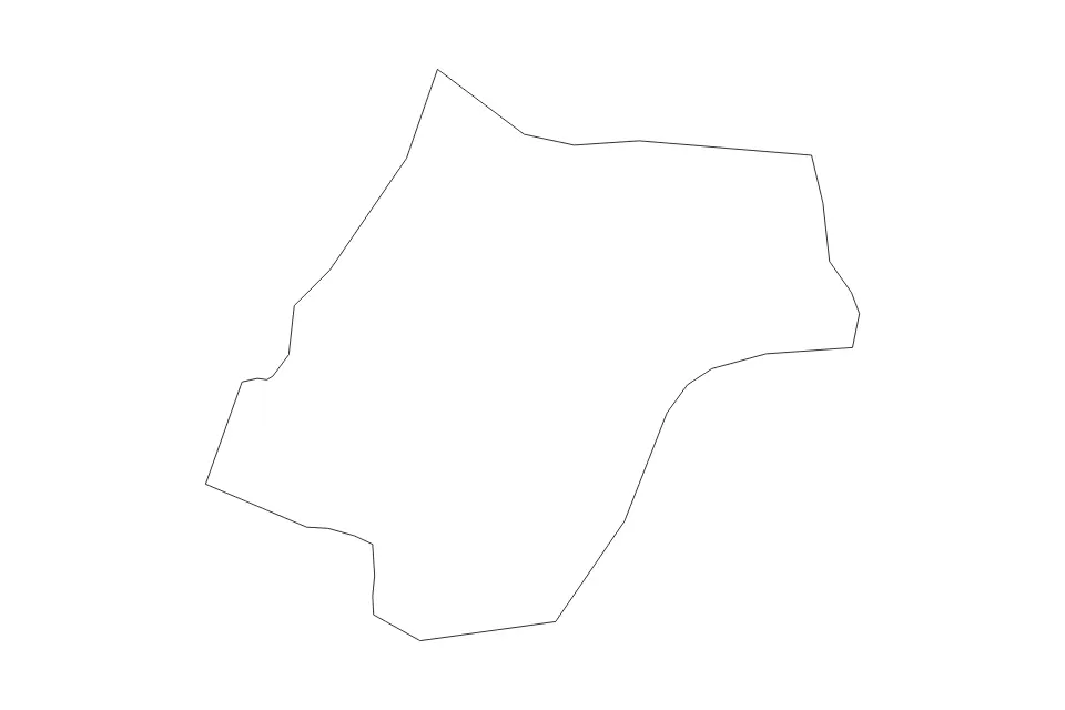 Mapa de Mislinja, Slovenia de tipo contorno para Europa, con contorno con límites limpios.