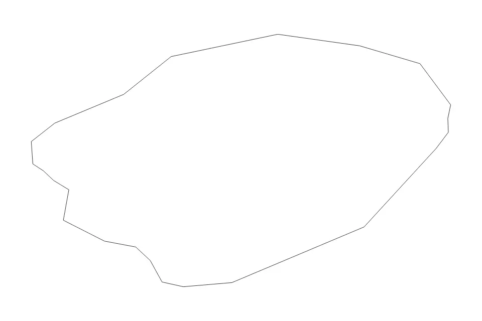 Outline map of Moravče Commune, Slovenia with subdivision borders.