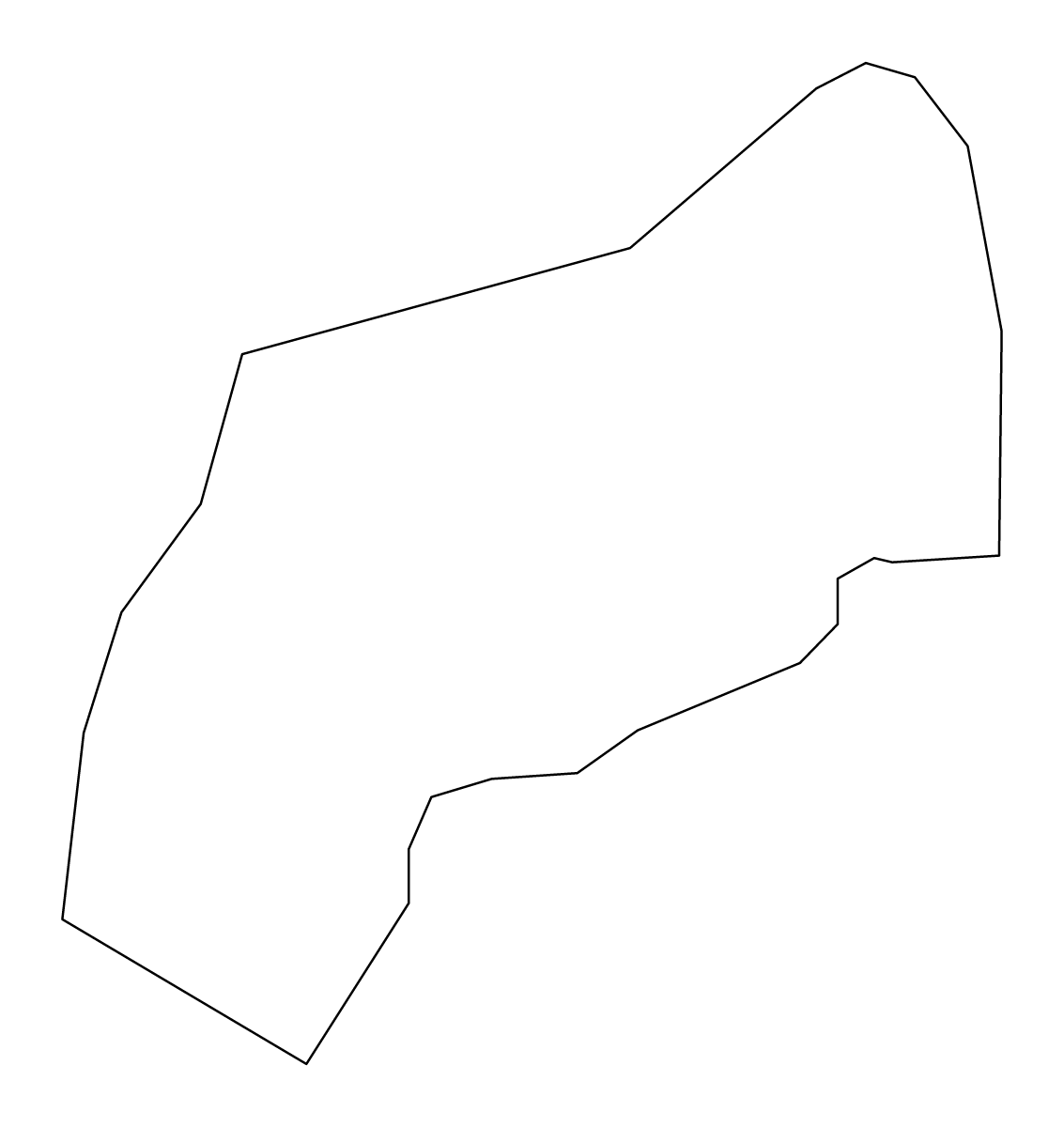 Carte de contour de Nazarje, Slovenia.