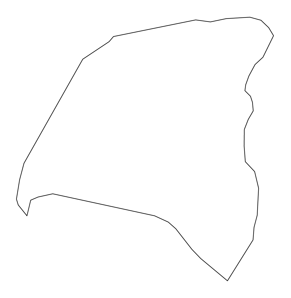 Mapa de contorno de Občina Gorenja vas-Poljane, Slovenia.