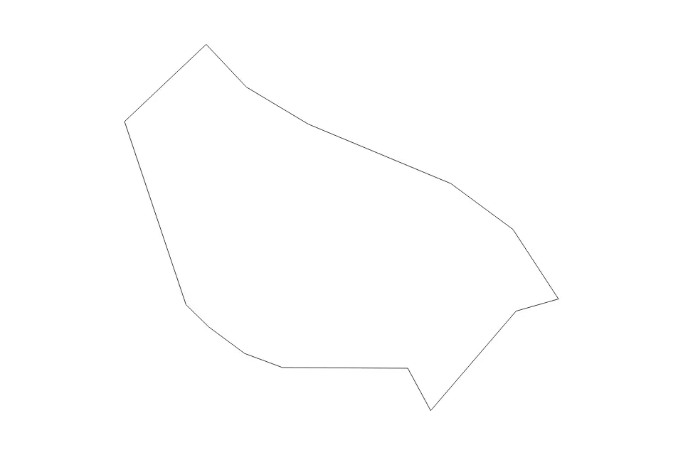 Carte de Podčetrtek, Slovenia de type contour pour Europe, montrant contour avec des limites nettes.