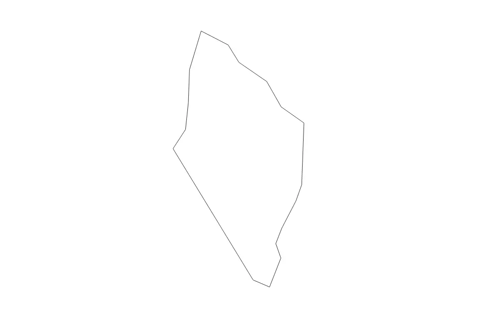 Carte de Polzela, Slovenia de type contour pour Europe, montrant contour avec des limites nettes.