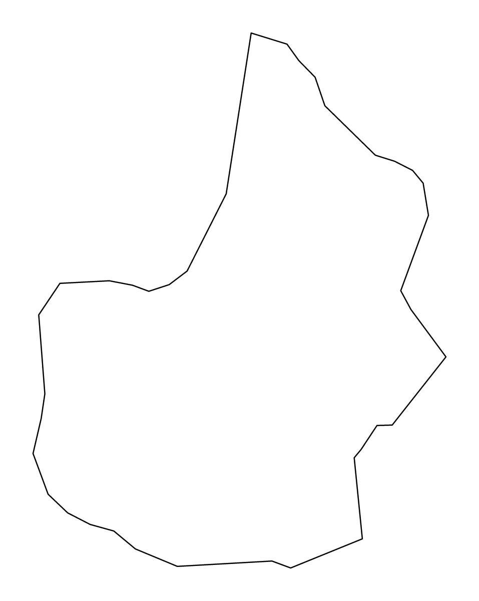 Mapa de contorno de Puconci, Slovenia.