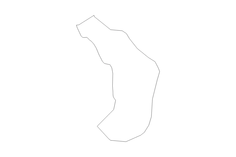 Carte de Ravne na Koroškem, Slovenia de type contour pour Europe, montrant contour avec des limites nettes.