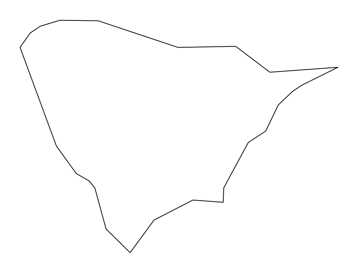 Mapa de contorno de Rogaška Slatina, Slovenia.