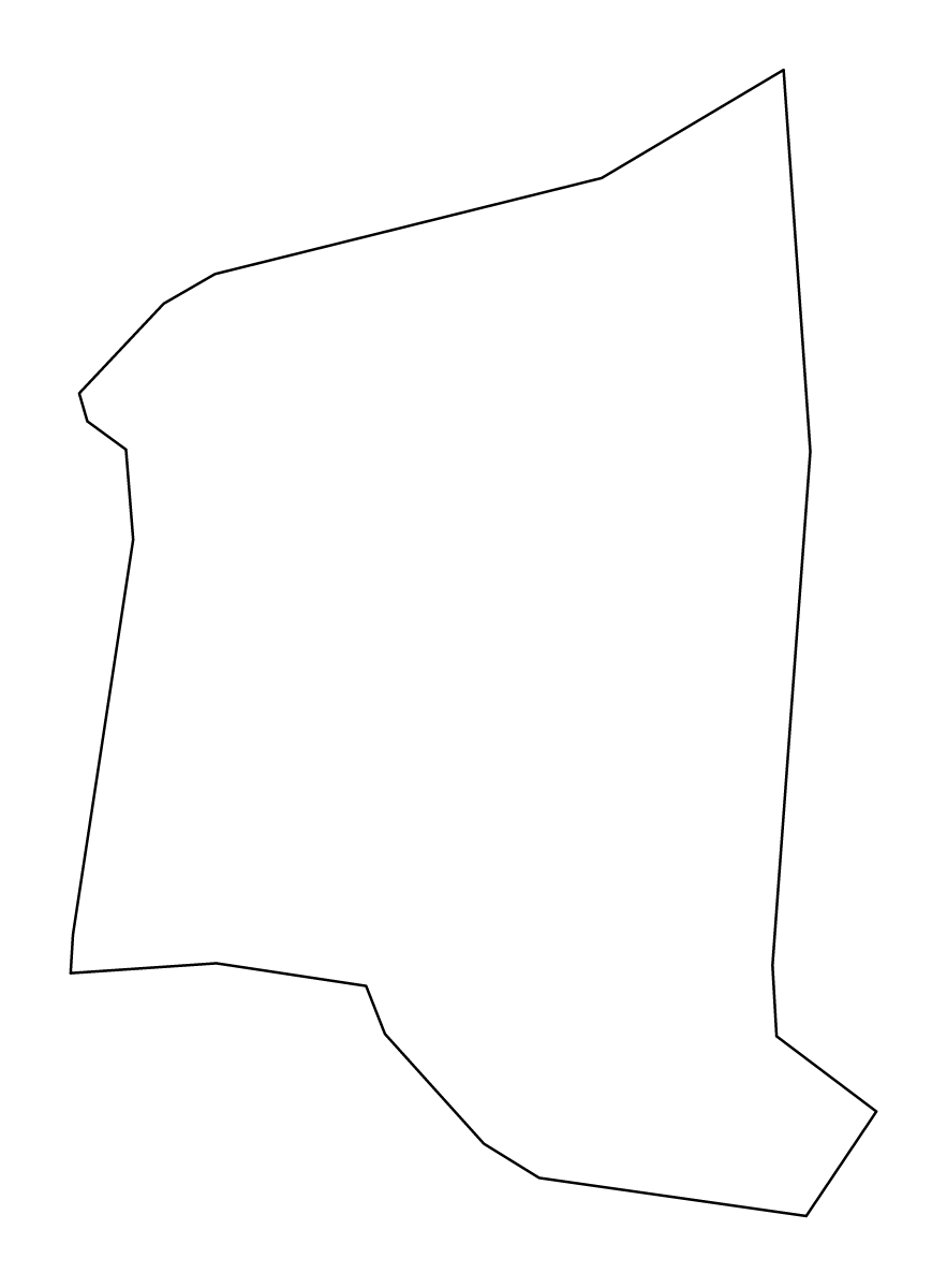 Mapa de contorno de Rogašovci, Slovenia.
