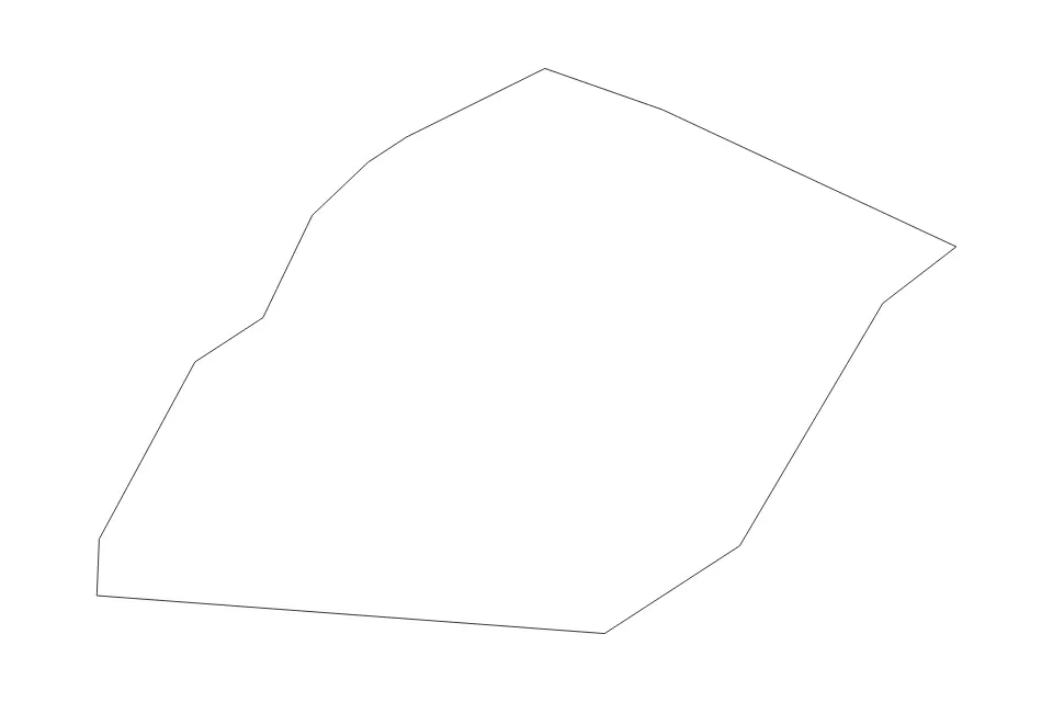 Mapa de Rogatec, Slovenia de tipo contorno para Europa, con contorno con límites limpios.