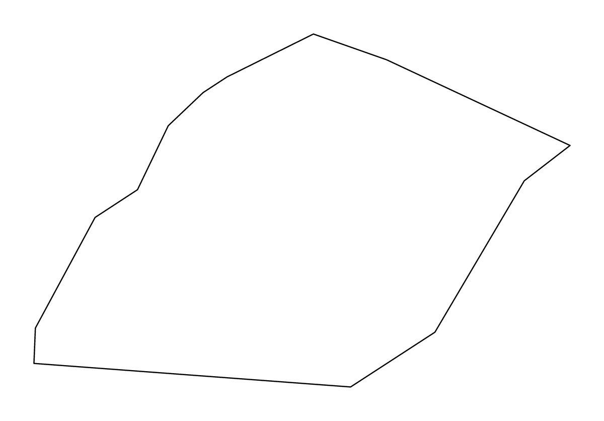 Mapa de contorno de Rogatec, Slovenia.
