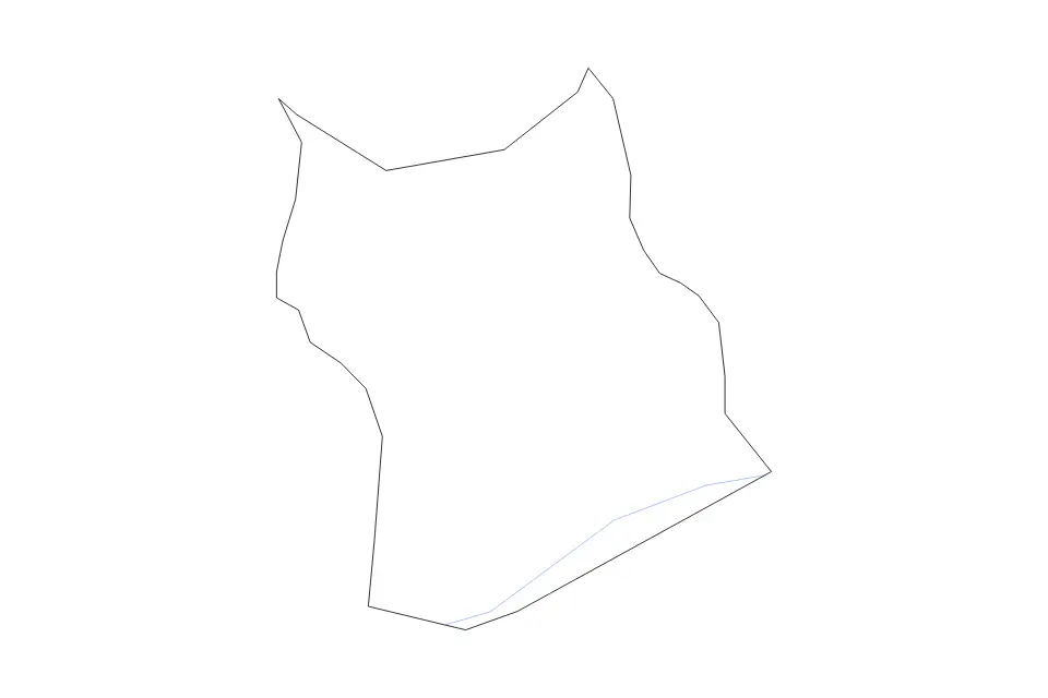Mapa de Selnica ob Dravi, Slovenia de tipo contorno y ríos para Europa, con contorno y ríos con límites limpios.