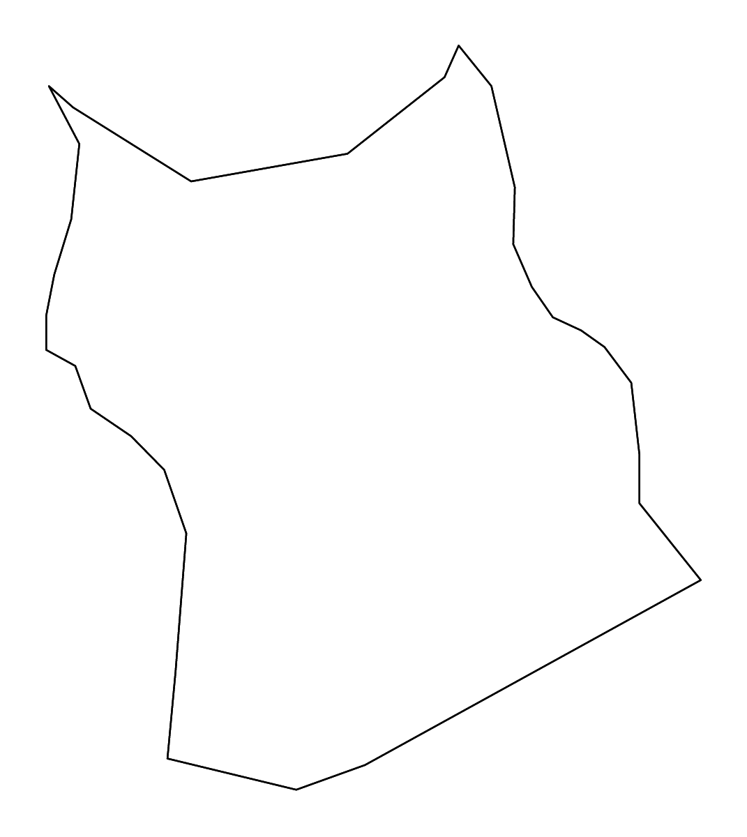 Mapa de contorno de Selnica ob Dravi, Slovenia con ríos.