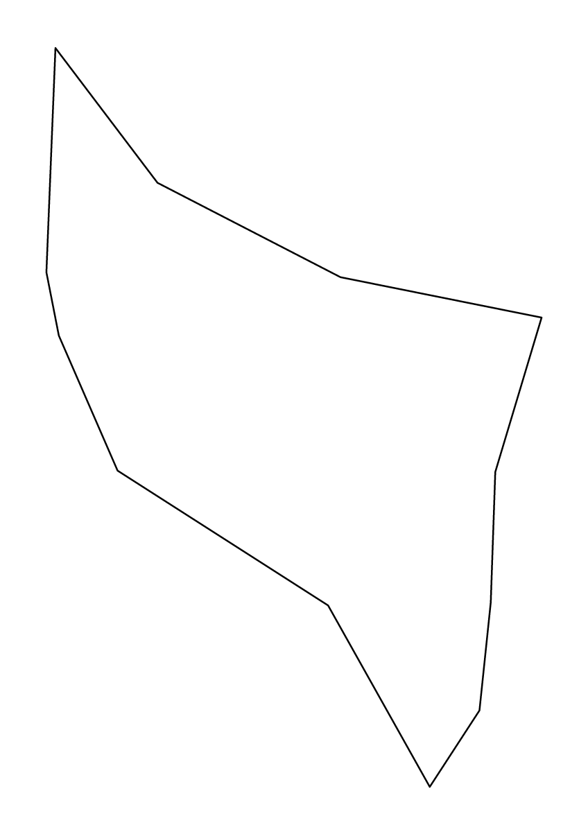 Outline map of Šmartno ob Paki Municipality, Slovenia.