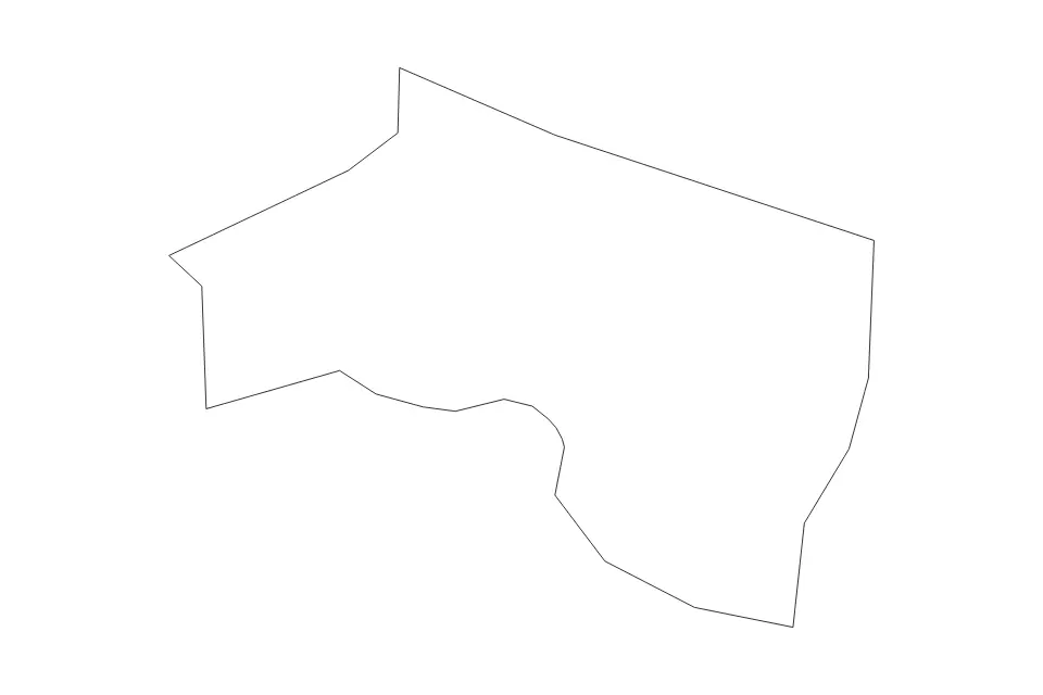 Carte de Šoštanj, Slovenia de type contour pour Europe, montrant contour avec des limites nettes.