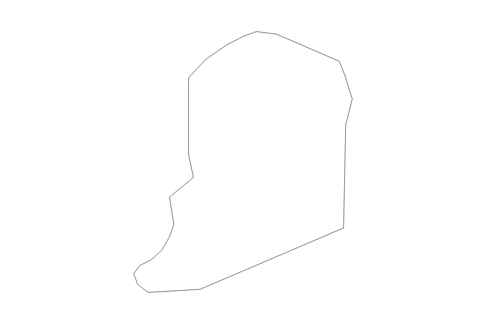 Carte de Štore, Slovenia de type contour pour Europe, montrant contour avec des limites nettes.