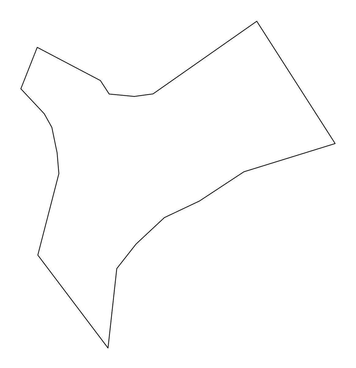 Outline map of Sveti Andraž v Slovenskih Goricah Municipality, Slovenia.