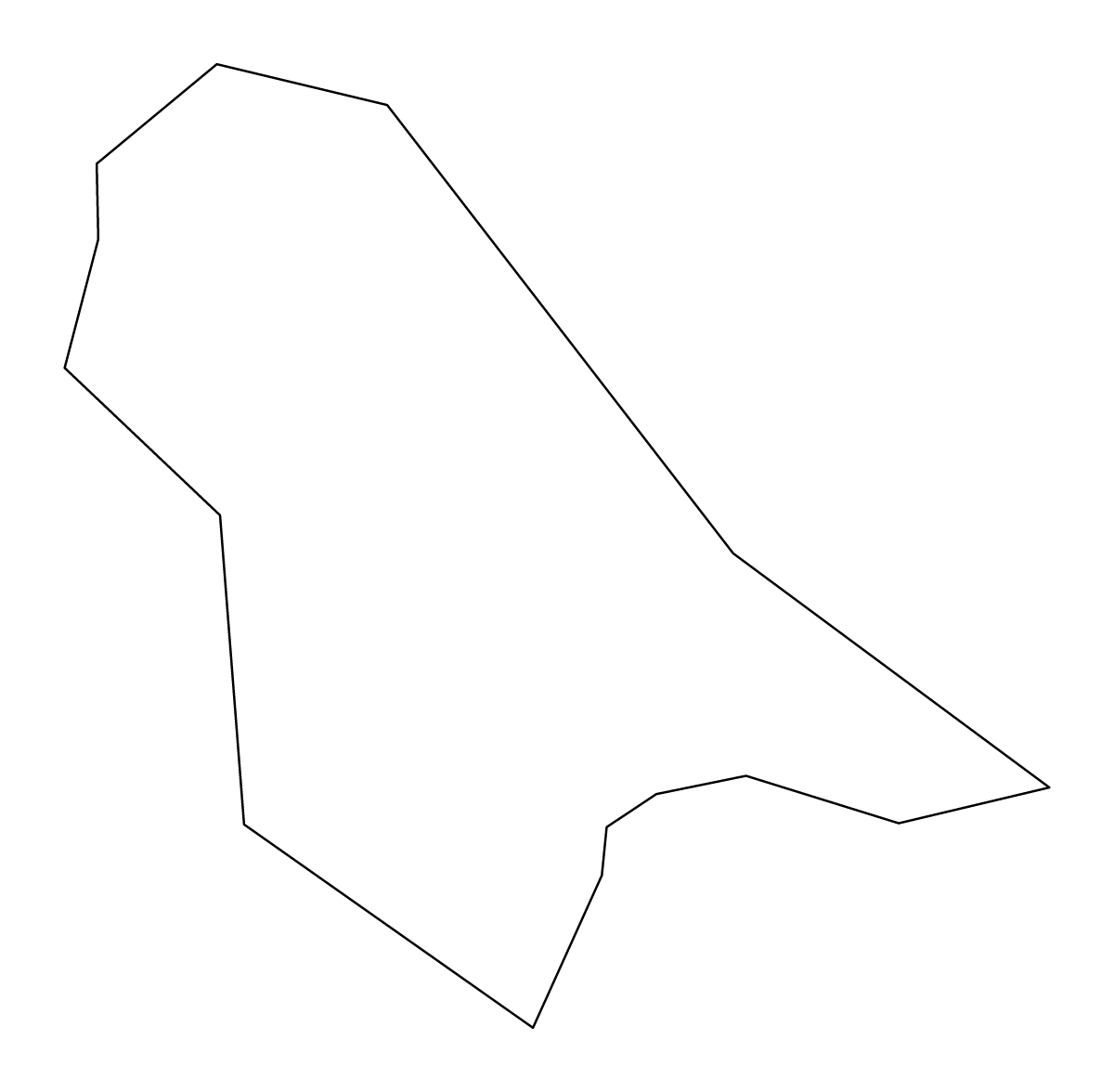 Mapa de contorno de Turnišče, Slovenia.