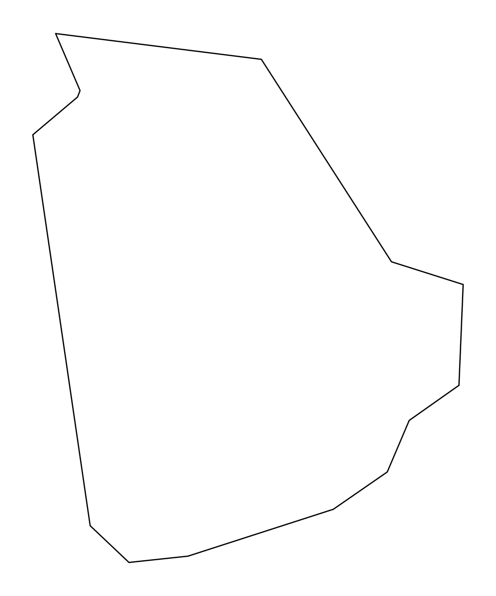 Carte de contour de Vodice, Slovenia.