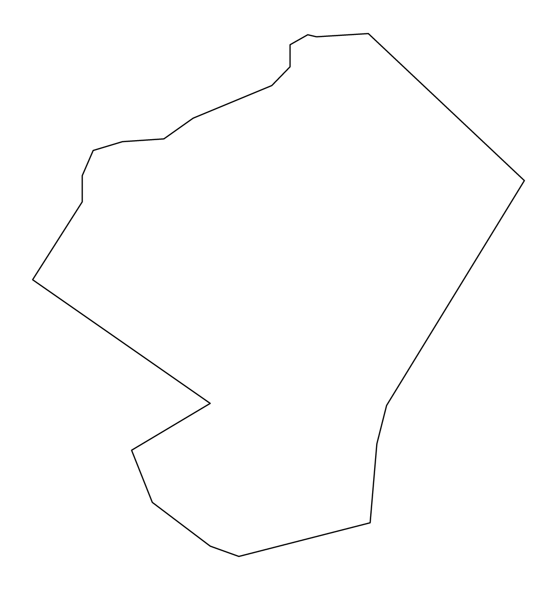 Mapa de contorno de Vransko, Slovenia.