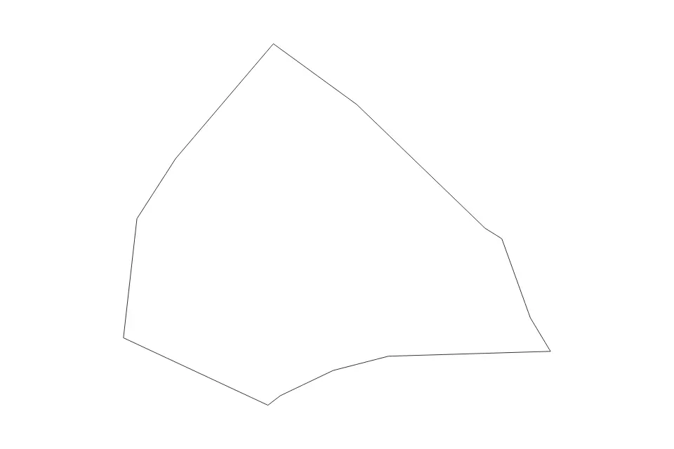 Carte de Žetale, Slovenia de type contour pour Europe, montrant contour avec des limites nettes.