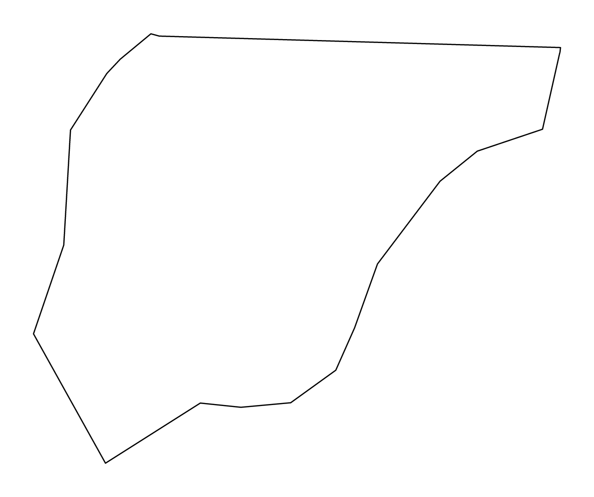 Mapa de contorno de Žirovnica, Slovenia.