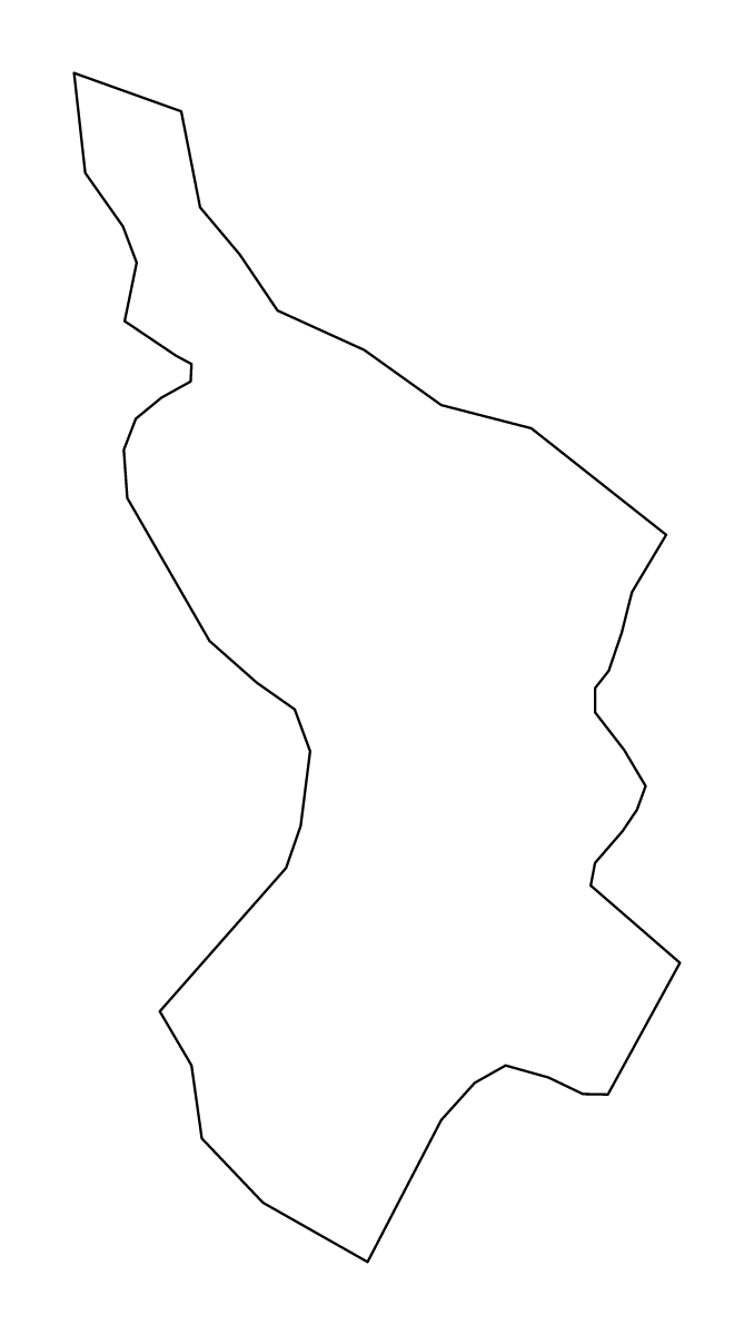 Mapa de contorno de Zreče, Slovenia.