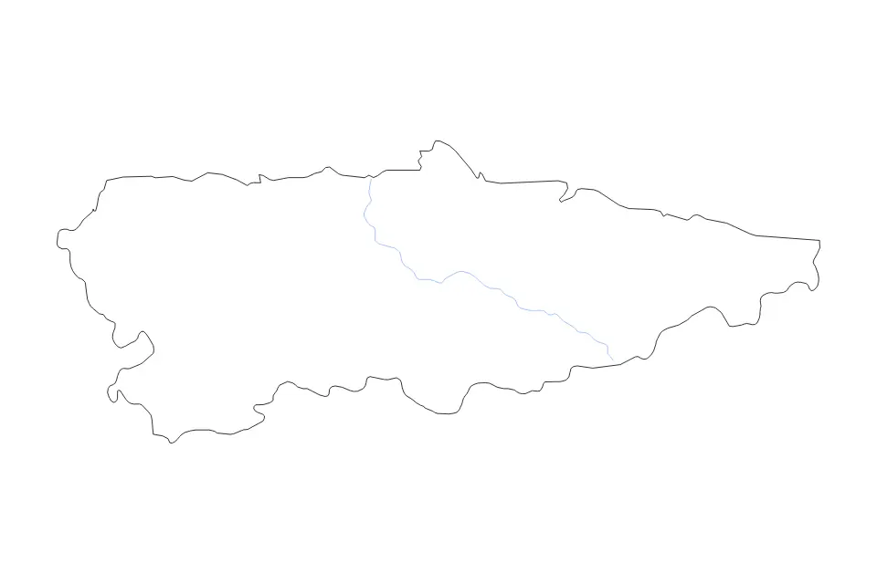 Vista previa del mapa de contorno de Asturias