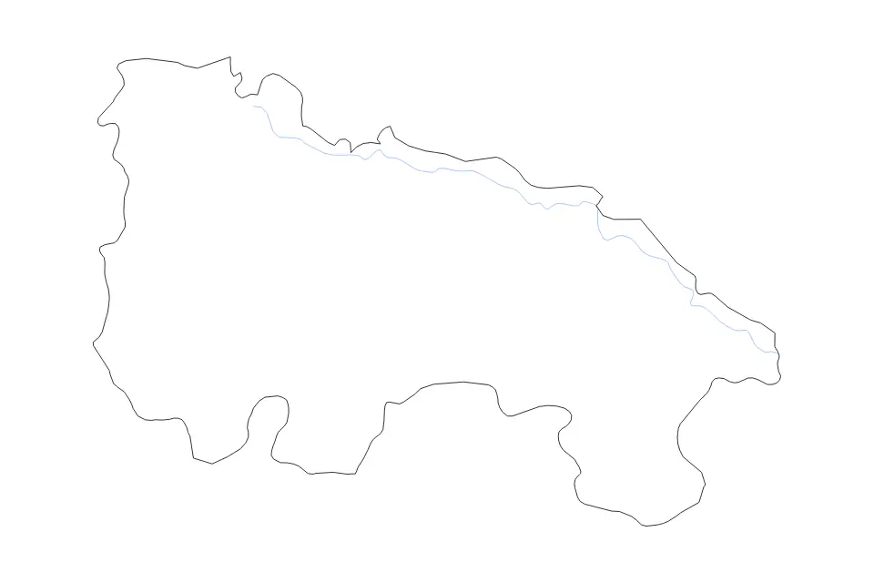 La Rioja outline map preview