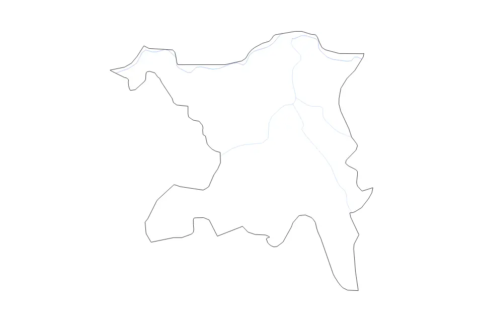 Aargau outline map preview
