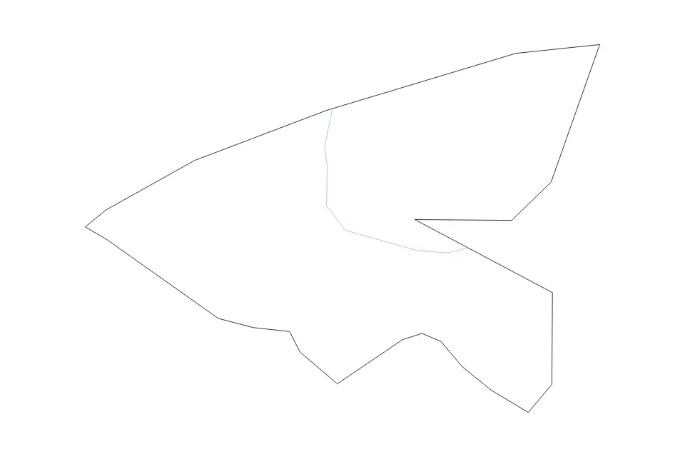 Basel-Stadt outline map preview