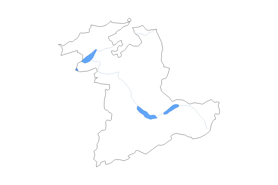 Bern outline map preview