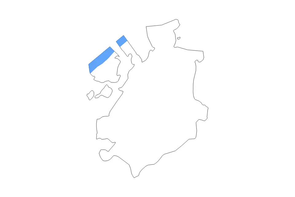Aperçu de la carte de contour de Fribourg