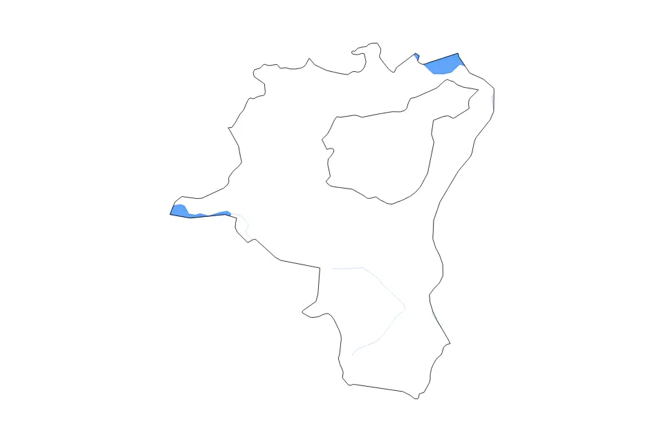 Mapa de St. Gallen, Switzerland de tipo contorno, lagos y ríos para Europa, con contorno, lagos y ríos con elementos de agua como Zürichsee y Bodensee.