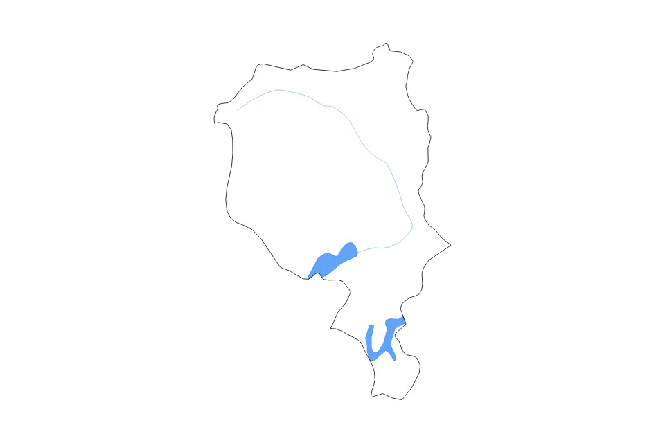 Carte de Ticino, Switzerland de type contour, lacs et rivières pour Europe, montrant contour, lacs et rivières avec des éléments hydrographiques comme Lago Maggiore et Lago di Lugano.