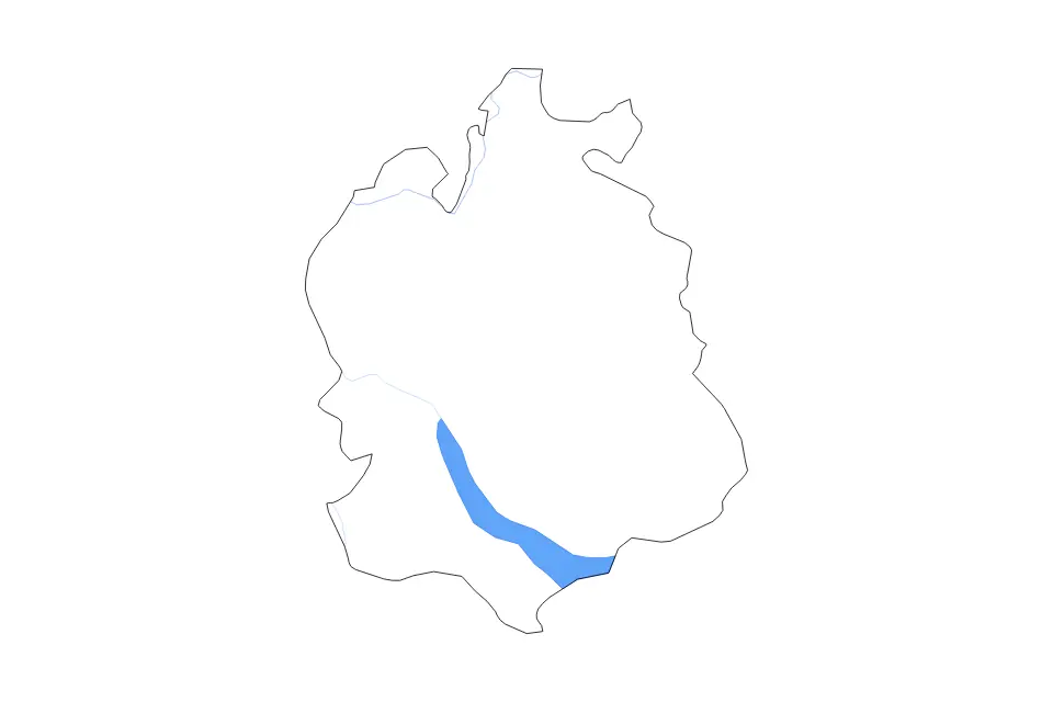Carte de Zürich, Switzerland de type contour, lacs et rivières pour Europe, montrant contour, lacs et rivières avec des éléments hydrographiques comme Zürichsee.