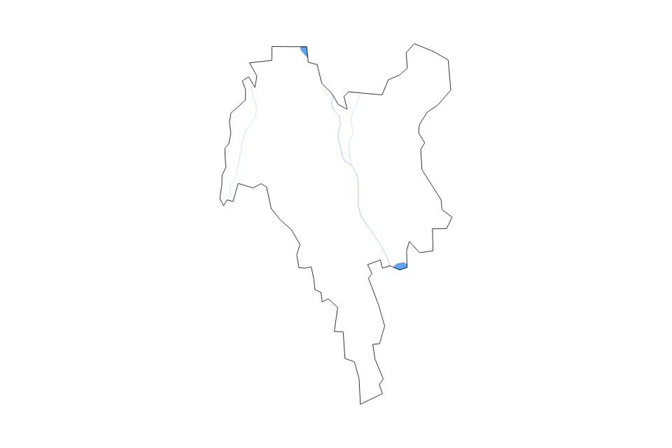 Kyiv outline map preview