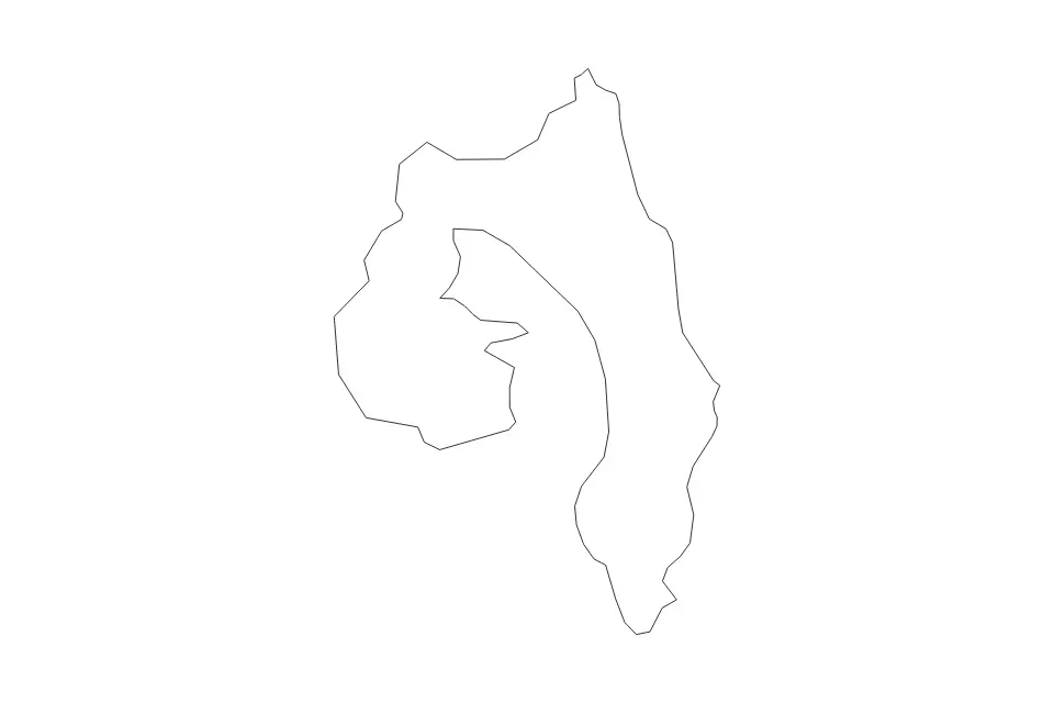Ards outline map preview