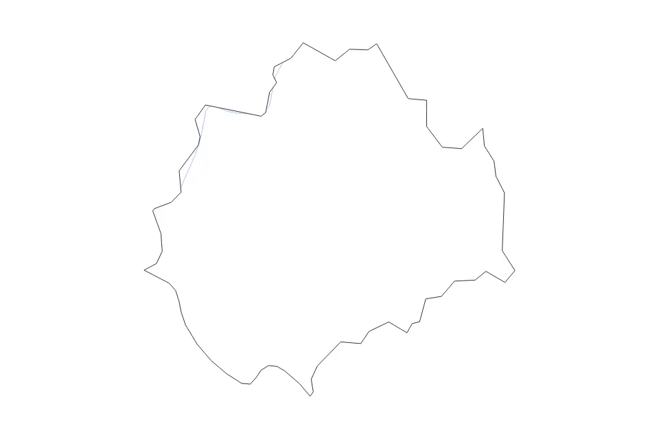Armagh outline map preview