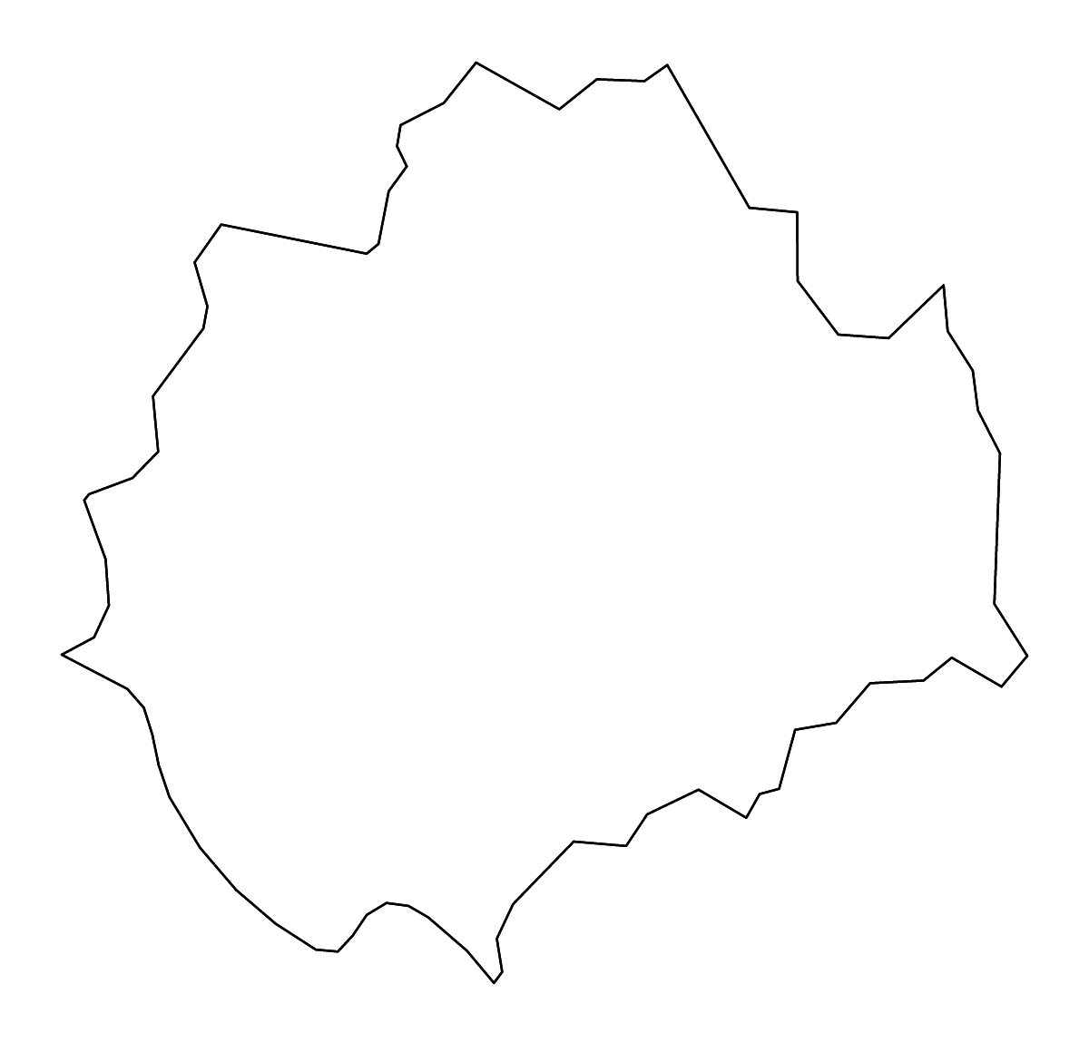 Mapa de contorno de Armagh, United Kingdom con ríos.