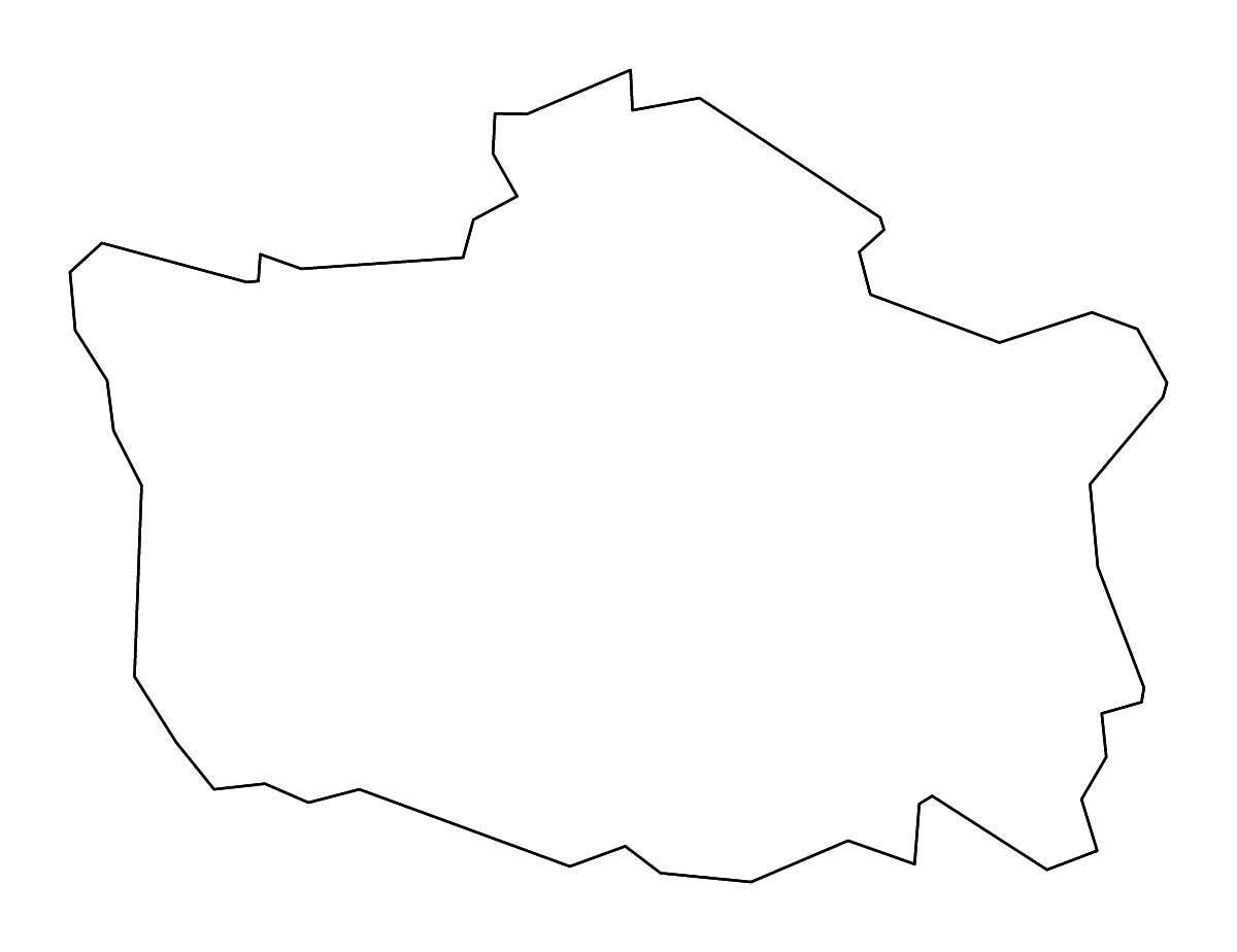 Mapa de contorno de Banbridge, United Kingdom con ríos.