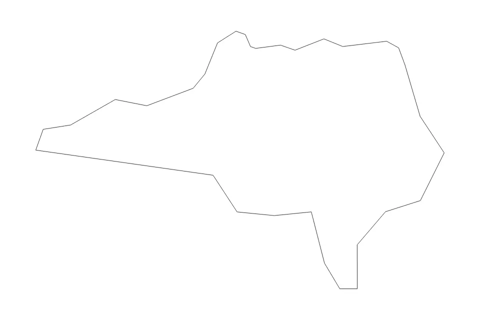 Barnsley outline map preview