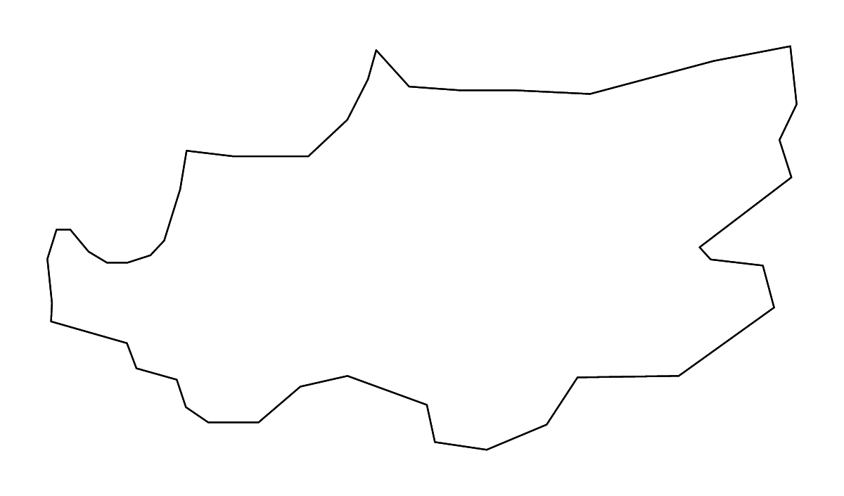Mapa de contorno de Bath and North East Somerset, United Kingdom con ríos.