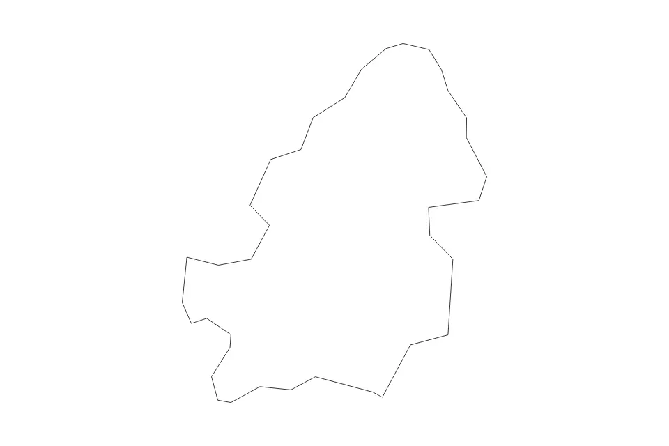 Birmingham outline map preview