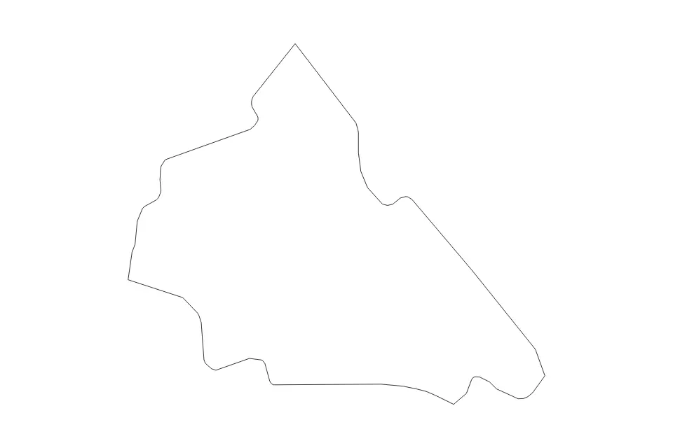 Carte de Brent, United Kingdom de type contour pour Europe, montrant contour avec des limites nettes.