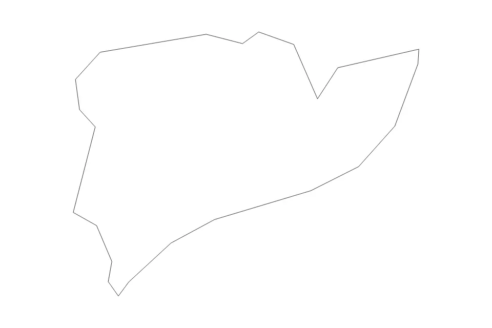 Mapa de Carrickfergus, United Kingdom de tipo contorno para Europa, con contorno con límites limpios.