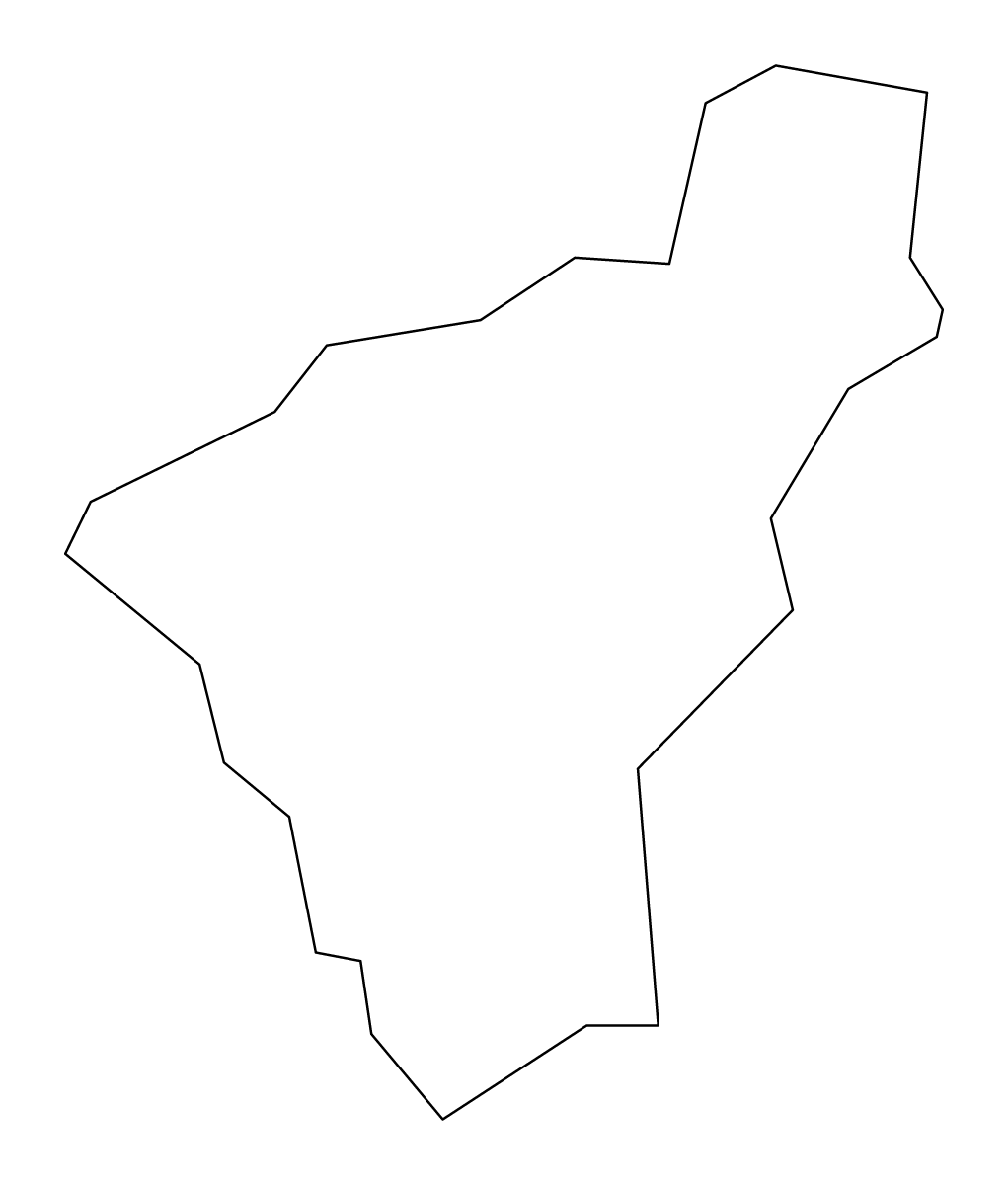 Carte de contour de Castlereagh, United Kingdom.