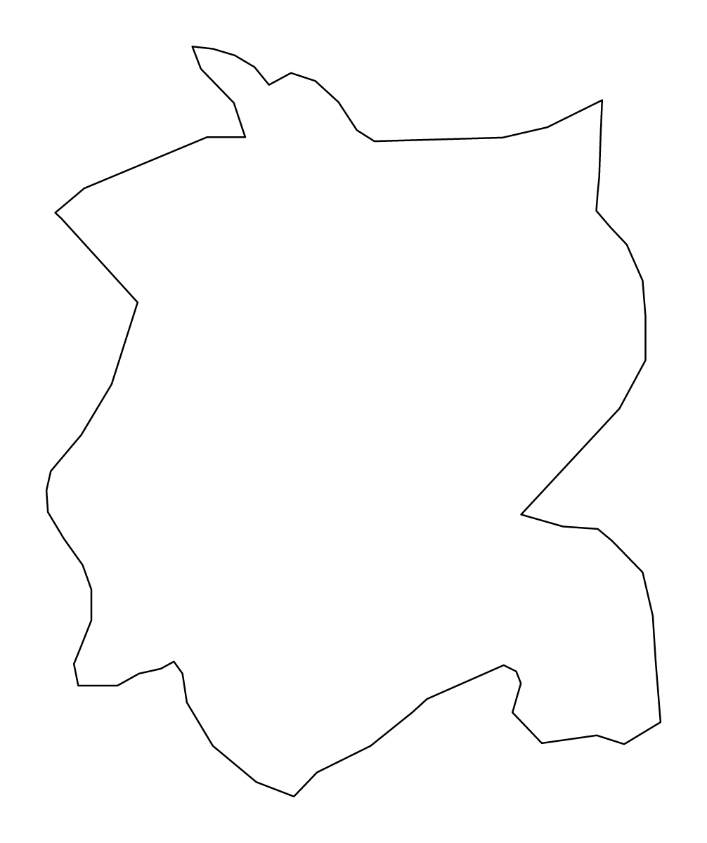 Carte de contour de Conwy, United Kingdom.