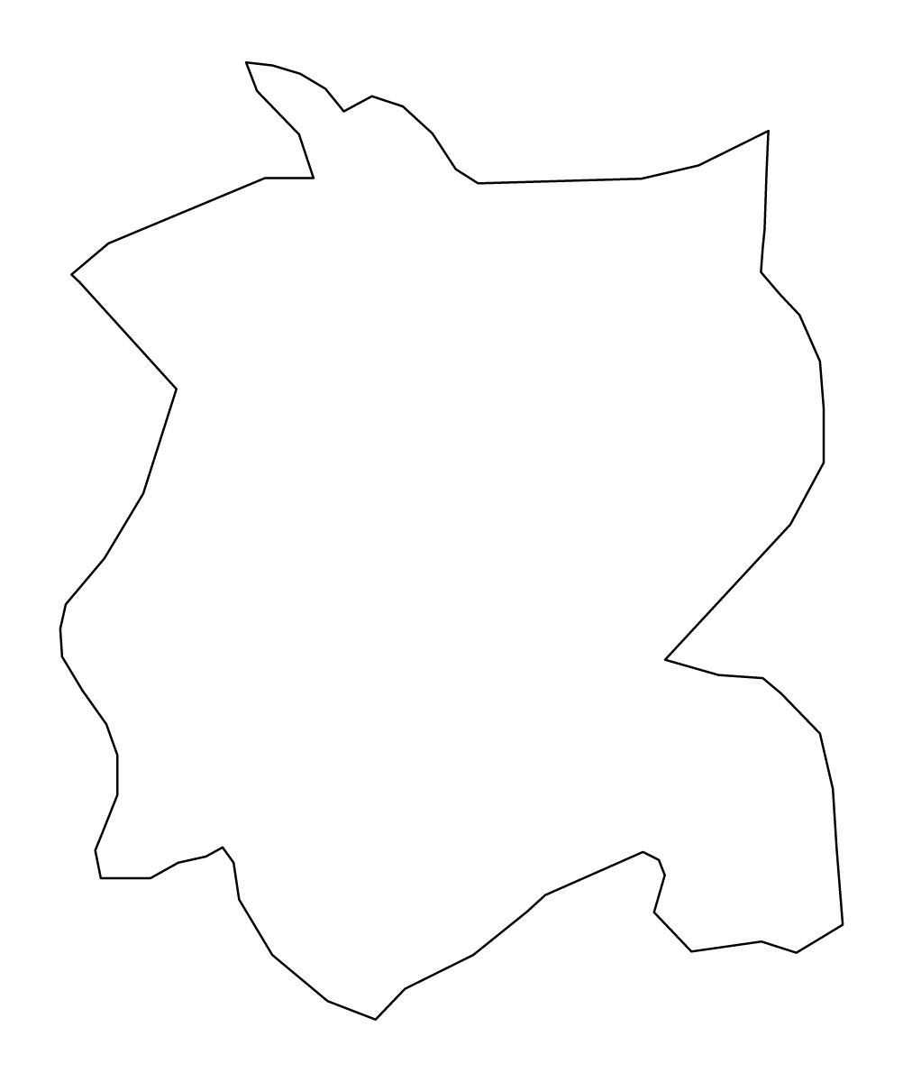 Mapa de contorno de Conwy, United Kingdom.